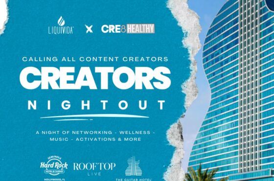 Creators Night Out Networking & Health Awareness Event Coming To Hard Rock Hotel In December | Rooftop Live – Hard Rock  | Dec, 3rd